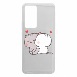 Чехол из раздела Мемы Peach and Goma Cutie Cats для Xiaomi 12T/12T Pro - FATLINE Чехол из раздела Мемы Peach and Goma Cutie Cats для Xiaomi 12T/12T Pro