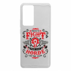 Чохол з розділу World of Warcraft Proud to fight for the Horde для Xiaomi 12T/12T Pro - FATLINE Чохол з розділу World of Warcraft Proud to fight for the Horde для Xiaomi 12T/12T Pro