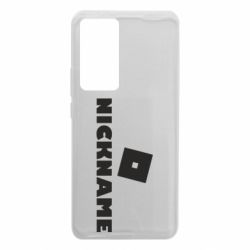 Чохол з розділу Roblox Roblox Your Nickaneme для Xiaomi 12T/12T Pro - FATLINE Чохол з розділу Roblox Roblox Your Nickaneme для Xiaomi 12T/12T Pro