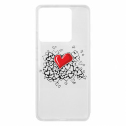 Чохол з розділу Молодятам Heart & Love для Xiaomi 13T/13T Pro - FATLINE Чохол з розділу Молодятам Heart & Love для Xiaomi 13T/13T Pro