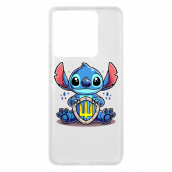 Чехол из раздела Лило и Стич Стич держащий герб Украины для Xiaomi 13T/13T Pro - FATLINE Чехол из раздела Лило и Стич Стич держащий герб Украины для Xiaomi 13T/13T Pro