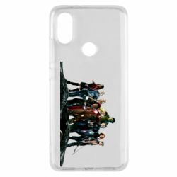 Чехол из раздела Мстители Avengers on the rock для Xiaomi Mi A2 - FATLINE Чехол из раздела Мстители Avengers on the rock для Xiaomi Mi A2