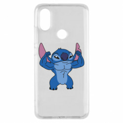 Чехол из раздела Лило и Стич Muscle stich для Xiaomi Mi A2 - FATLINE Чехол из раздела Лило и Стич Muscle stich для Xiaomi Mi A2