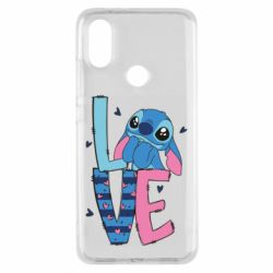 Чехол из раздела Лило и Стич Стич Love для Xiaomi Mi A2 - FATLINE Чехол из раздела Лило и Стич Стич Love для Xiaomi Mi A2