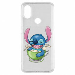 Чехол из раздела Лило и Стич Стич в кофе для Xiaomi Mi A2 - FATLINE Чехол из раздела Лило и Стич Стич в кофе для Xiaomi Mi A2