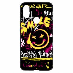 Чохол з розділу Граффіті Street art smile для Xiaomi Mi A2 - FATLINE Чохол з розділу Граффіті Street art smile для Xiaomi Mi A2