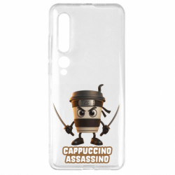 Чехол из раздела Мемы с нейросети Cappuccino Assassino для Xiaomi Mi10/10 Pro - FATLINE Чехол из раздела Мемы с нейросети Cappuccino Assassino для Xiaomi Mi10/10 Pro