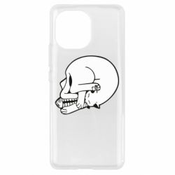 Чехол из раздела Черепа Кот с рыбьей костью. Череп для Xiaomi Mi11 - FATLINE Чехол из раздела Черепа Кот с рыбьей костью. Череп для Xiaomi Mi11