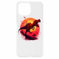 Чехол из раздела Nemfis_Art Тиранозавр на фоне солнца для Xiaomi Mi11 Lite - FATLINE Чехол из раздела Nemfis_Art Тиранозавр на фоне солнца для Xiaomi Mi11 Lite
