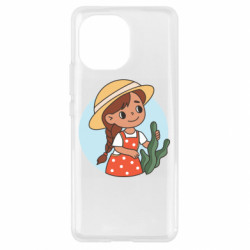 Чехол из раздела Авторские принты Милаха девочка в шляпе для Xiaomi Mi11 - FATLINE Чехол из раздела Авторские принты Милаха девочка в шляпе для Xiaomi Mi11