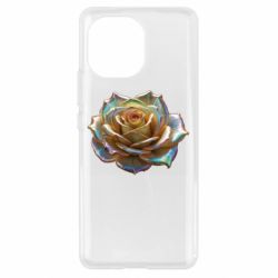 Чехол из раздела ShelganenOK Золотая перламутровая роза для Xiaomi Mi11 - FATLINE Чехол из раздела ShelganenOK Золотая перламутровая роза для Xiaomi Mi11