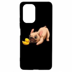 Чехол из раздела Бульдог Французский бульдог с уточкой для Xiaomi Poco F3/K40 - FATLINE Чехол из раздела Бульдог Французский бульдог с уточкой для Xiaomi Poco F3/K40