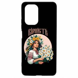 Чехол из раздела Цветы Украины Хуманизация ромашки для Xiaomi Poco F3/K40 - FATLINE Чехол из раздела Цветы Украины Хуманизация ромашки для Xiaomi Poco F3/K40