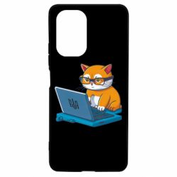 Чехол из раздела ShelganenOK кот программист патриот для Xiaomi Poco F3/K40 - FATLINE Чехол из раздела ShelganenOK кот программист патриот для Xiaomi Poco F3/K40