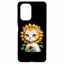 Чехол из раздела ShelganenOK кот подсолнух для Xiaomi Poco F3/K40 - FATLINE Чехол из раздела ShelganenOK кот подсолнух для Xiaomi Poco F3/K40