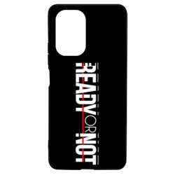 Чехол из раздела Ready or Not Ready Or Not logo для Xiaomi Poco F3/K40 - FATLINE Чехол из раздела Ready or Not Ready Or Not logo для Xiaomi Poco F3/K40