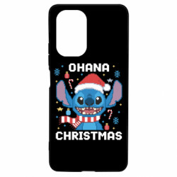Чехол из раздела Лило и Стич Ohana Christmas для Xiaomi Poco F3/K40 - FATLINE Чехол из раздела Лило и Стич Ohana Christmas для Xiaomi Poco F3/K40