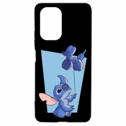 Чехол из раздела Лило и Стич Стич с шариком для Xiaomi Poco F3/K40 - FATLINE Чехол из раздела Лило и Стич Стич с шариком для Xiaomi Poco F3/K40