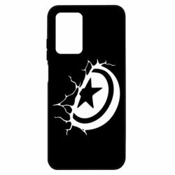 Чехол из раздела Капитан Америка Captain America shield для Xiaomi Poco M4 5G/Redmi 10 5G - FATLINE Чехол из раздела Капитан Америка Captain America shield для Xiaomi Poco M4 5G/Redmi 10 5G