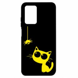 Чехол из раздела Кот Котик и паук для Xiaomi Poco M4 5G/Redmi 10 5G - FATLINE Чехол из раздела Кот Котик и паук для Xiaomi Poco M4 5G/Redmi 10 5G