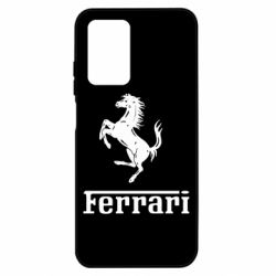 Чехол из раздела Ferrari логотип Ferrari для Xiaomi Poco M4 5G/Redmi 10 5G - FATLINE Чехол из раздела Ferrari логотип Ferrari для Xiaomi Poco M4 5G/Redmi 10 5G
