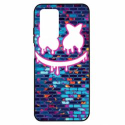 Чохол з розділу Trap Marshmello logo and color background для Xiaomi Poco M4 5G/Redmi 10 5G - FATLINE Чохол з розділу Trap Marshmello logo and color background для Xiaomi Poco M4 5G/Redmi 10 5G