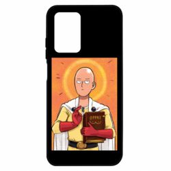 Чехол из раздела One punch man Saitama is my God для Xiaomi Poco M4 5G/Redmi 10 5G - FATLINE Чехол из раздела One punch man Saitama is my God для Xiaomi Poco M4 5G/Redmi 10 5G