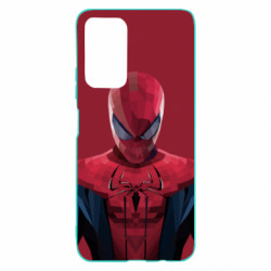 Чехол из раздела Мстители Spiderman low poly для Xiaomi Poco M4 Pro 5G - FATLINE Чехол из раздела Мстители Spiderman low poly для Xiaomi Poco M4 Pro 5G