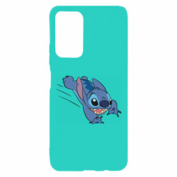 Чехол из раздела Лило и Стич Стич прыгает для Xiaomi Poco M4 Pro 5G - FATLINE Чехол из раздела Лило и Стич Стич прыгает для Xiaomi Poco M4 Pro 5G