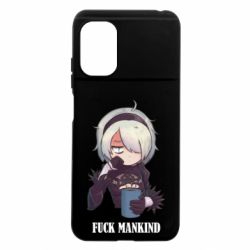 Чехол из раздела NieR: Automata Nier. Fuck Mankind для Xiaomi Poco M5 - FATLINE Чехол из раздела NieR: Automata Nier. Fuck Mankind для Xiaomi Poco M5