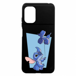 Чохол з розділу Ліло та Стіч Стіч з кулькою для Xiaomi Poco M5 - FATLINE Чохол з розділу Ліло та Стіч Стіч з кулькою для Xiaomi Poco M5