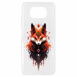Чехол из раздела Граффити Этно лиса для Xiaomi Poco X3 - FATLINE Чехол из раздела Граффити Этно лиса для Xiaomi Poco X3