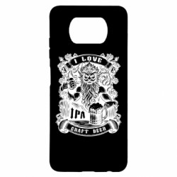 Чехол из раздела Авторские принты I love craft beer для Xiaomi Poco X3 - FATLINE Чехол из раздела Авторские принты I love craft beer для Xiaomi Poco X3