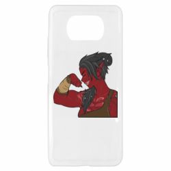 Чехол из раздела Baldur’s Gate 3 Карлах для Xiaomi Poco X3 - FATLINE Чехол из раздела Baldur’s Gate 3 Карлах для Xiaomi Poco X3