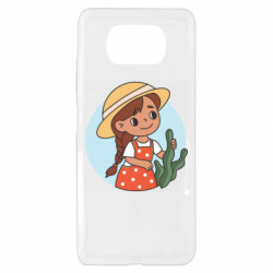 Чехол из раздела Авторские принты Милаха девочка в шляпе для Xiaomi Poco X3 - FATLINE Чехол из раздела Авторские принты Милаха девочка в шляпе для Xiaomi Poco X3