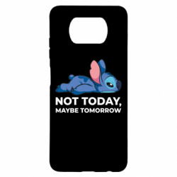 Чехол из раздела Лило и Стич Stitch not today для Xiaomi Poco X3 - FATLINE Чехол из раздела Лило и Стич Stitch not today для Xiaomi Poco X3