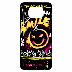 Чехол из раздела Граффити Street art smile для Xiaomi Poco X3 - FATLINE Чехол из раздела Граффити Street art smile для Xiaomi Poco X3