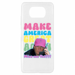 Чехол из раздела Donald Trump Make America Greate Again для Xiaomi Poco X3 - FATLINE Чехол из раздела Donald Trump Make America Greate Again для Xiaomi Poco X3