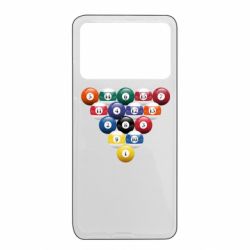 Чехол из раздела Бильярд Бильярдные шары для Xiaomi Poco X4 Pro 5G - FATLINE Чехол из раздела Бильярд Бильярдные шары для Xiaomi Poco X4 Pro 5G