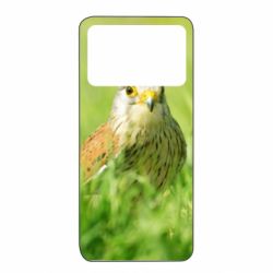 Чехол из раздела Птицы Bird and green field для Xiaomi Poco X4 Pro 5G - FATLINE Чехол из раздела Птицы Bird and green field для Xiaomi Poco X4 Pro 5G