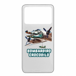 Чохол з розділу Меми BOMBARDIRO CROCODILO для Xiaomi Poco X4 Pro 5G - FATLINE Чохол з розділу Меми BOMBARDIRO CROCODILO для Xiaomi Poco X4 Pro 5G