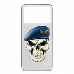 Чехол из раздела Воздушные силы Череп. Воздушные силы Украины для Xiaomi Poco X4 Pro 5G - FATLINE Чехол из раздела Воздушные силы Череп. Воздушные силы Украины для Xiaomi Poco X4 Pro 5G