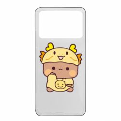 Чехол из раздела Bubu and Dudu Dragon Dudu для Xiaomi Poco X4 Pro 5G - FATLINE Чехол из раздела Bubu and Dudu Dragon Dudu для Xiaomi Poco X4 Pro 5G