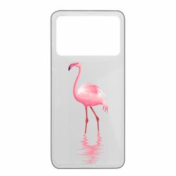 Чехол из раздела Птицы Фламинго для Xiaomi Poco X4 Pro 5G - FATLINE Чехол из раздела Птицы Фламинго для Xiaomi Poco X4 Pro 5G