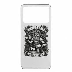 Чехол из раздела Авторские принты I love craft beer для Xiaomi Poco X4 Pro 5G - FATLINE Чехол из раздела Авторские принты I love craft beer для Xiaomi Poco X4 Pro 5G