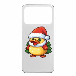 Чехол из раздела Утка Уточка Новый год для Xiaomi Poco X4 Pro 5G - FATLINE Чехол из раздела Утка Уточка Новый год для Xiaomi Poco X4 Pro 5G