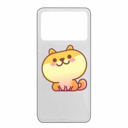 Чехол из раздела Собака Корги с улыбкой для Xiaomi Poco X4 Pro 5G - FATLINE Чехол из раздела Собака Корги с улыбкой для Xiaomi Poco X4 Pro 5G