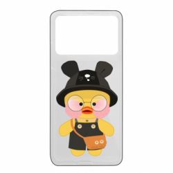 Чехол из раздела Утка Лалафанфан в панаме для Xiaomi Poco X4 Pro 5G - FATLINE Чехол из раздела Утка Лалафанфан в панаме для Xiaomi Poco X4 Pro 5G