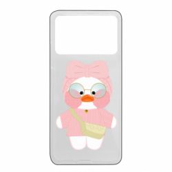Чехол из раздела Утка Лалафанфан в свитере для Xiaomi Poco X4 Pro 5G - FATLINE Чехол из раздела Утка Лалафанфан в свитере для Xiaomi Poco X4 Pro 5G