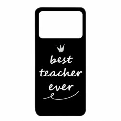 Чохол з розділу Школа Найкращий учитель для Xiaomi Poco X4 Pro 5G - FATLINE Чохол з розділу Школа Найкращий учитель для Xiaomi Poco X4 Pro 5G